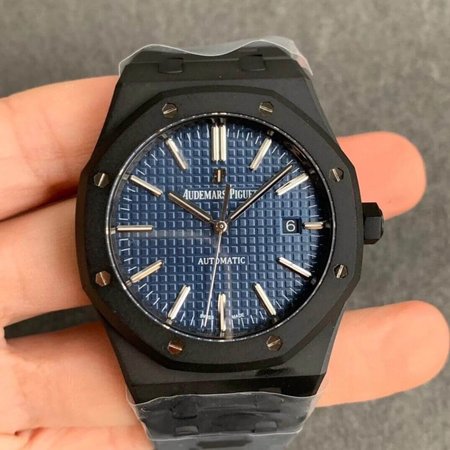 Audemars Piguet Royal Oak 15400 DLC Version ZF Factory Blue Dial