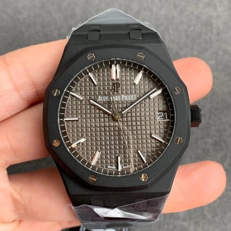 Audemars Piguet Royal Oak 15500 DLC Version ZF Factory Carbon Fiber Case