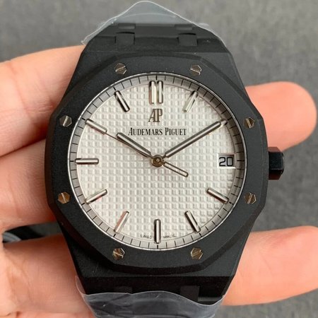 Audemars Piguet Royal Oak 15500 DLC Version ZF Factory Black Case