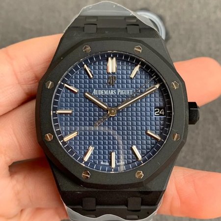 Audemars Piguet Royal Oak 15500 DLC Version ZF Factory Black Case