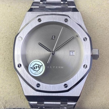 Audemars Piguet Royal Oak 15400 Iron Man APS Factory Silver Stainless Steel Strap