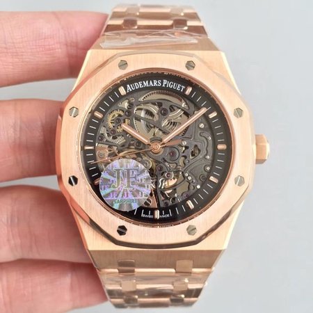 Audemars Piguet Royal Oak 15407OR.OO.1220OR.01 JF Factory Skeleton Dial