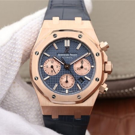 Audemars Piguet Royal Oak Chronograph 26331OR.OO.D315CR.01 OM Factory Blue Strap