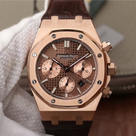 Audemars Piguet Royal Oak Chronograph 26331OR.OO.D821CR.01 OM Factory Brown Strap