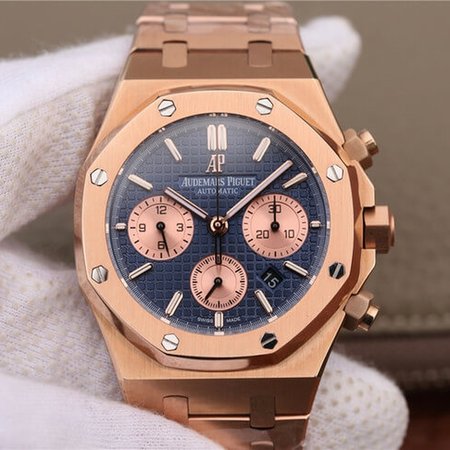 Audemars Piguet Royal Oak Chronograph 26331OR.OO.1220OR.01 OM Factory Blue Strap