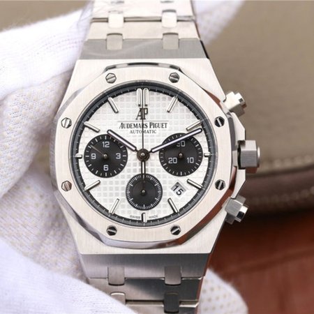 Audemars Piguet Royal Oak Chronograph 26331ST.OO.1220ST.03 OM Factory White Dial