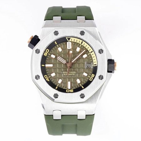 Audemars Piguet Royal Oak Offshore 15720ST.OO.A052CA.01 ZF Factory Green Strap