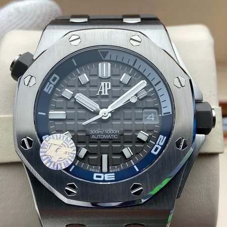 Audemars Piguet Royal Oak Offshore 15720ST.OO.A009CA.01 ZF Factory Rubber Strap