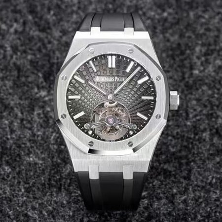 Audemars Piguet Royal Oak Tourbillon R8 Factory Black Strap