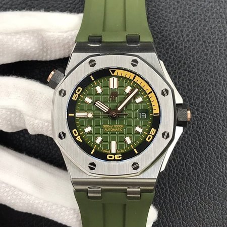 Audemars Piguet Royal Oak Offshore 15720ST.OO.A052CA.01 BF Factory Green Strap