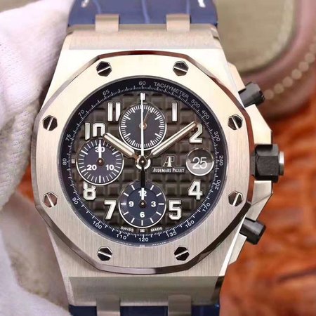 Audemars Piguet Royal Oak Offshore Chronograph 2018 SIHH 26470 JF Factory V2 Black Textured Dial