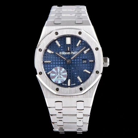 Audemars Piguet Royal Oak Quartz 67650ST.OO.1261ST.01 JF Factory Blue Dial