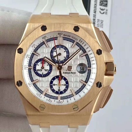 Audemars Piguet Royal Oak Offshore 50 Byblos Saint-Tropez 26408OR.OO.A010CA.01.99 JF Factory V2 White Dial