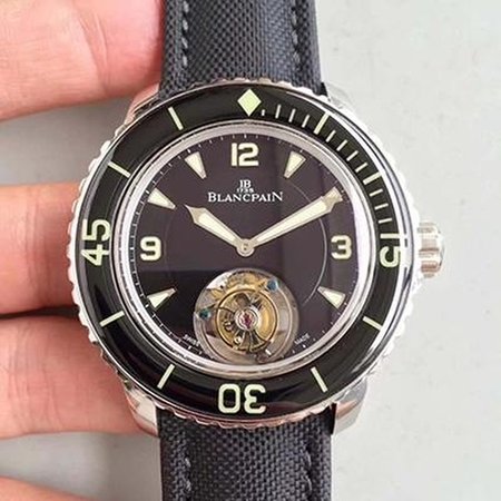 Blancpain Fifty Fathoms Tourbillon JB Factory Black Dial