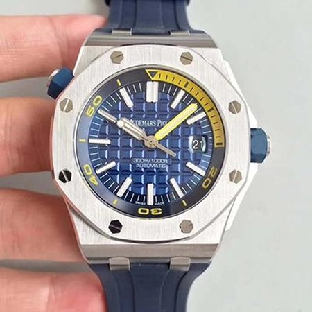 Audemars Piguet Royal Oak Offshore Diver 15710ST.OO.A027CA.01 JF Factory V8 Blue Dial