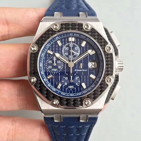 Audemars Piguet Royal Oak Offshore Juan Pablo Montoya 26030PO.OO.D001IN.01 JF Factory V2 Blue Dial