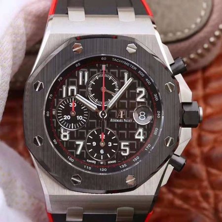 Audemars Piguet Royal Oak Offshore Chronograph Edition Dark Knight 26470 JF Factory V2 Black Dial