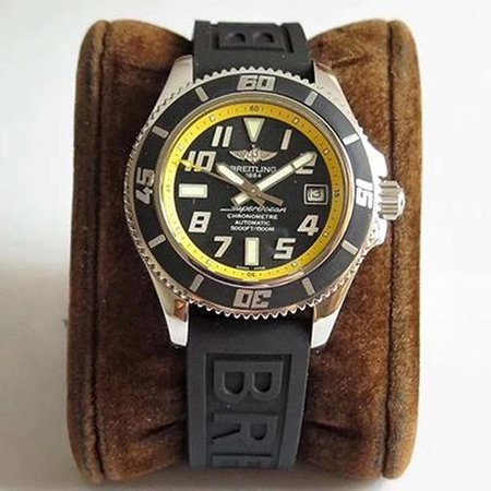 Breitling Superocean 42 Abyss Yellow A1736402/BA32 ZF Factory Black & Yellow Dial