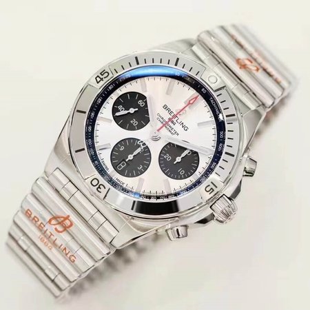 Breitling Chronomat AB0134101G1A1 GF Factory Stainless Steel White Dial