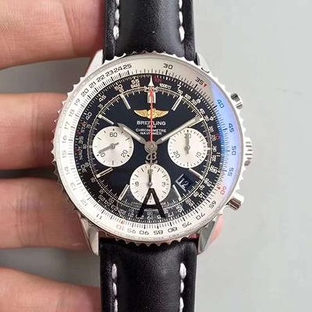 Breitling Navitimer GMT AB044121/BD24/441X/A20BA.1 JF Factory Black Dial