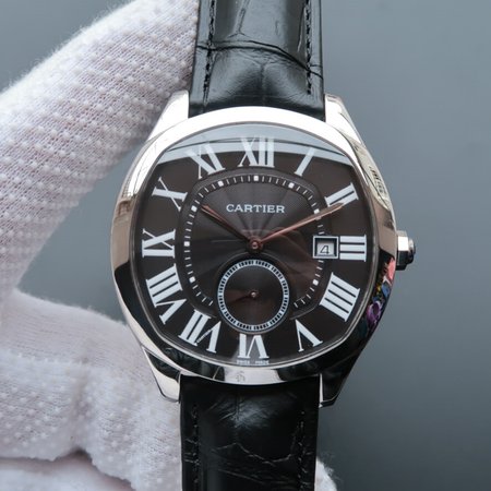 Drive De Cartier WSNM0009 V6 Factory Black Strap