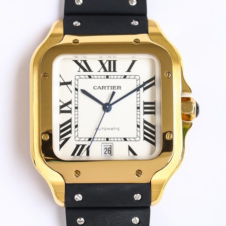 Cartier Santos WGSA0009 GF Factory V2 Yellow Case