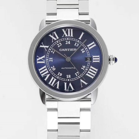 RONDE DE CARTIER WSRN0023 AF Factory Blue Dial