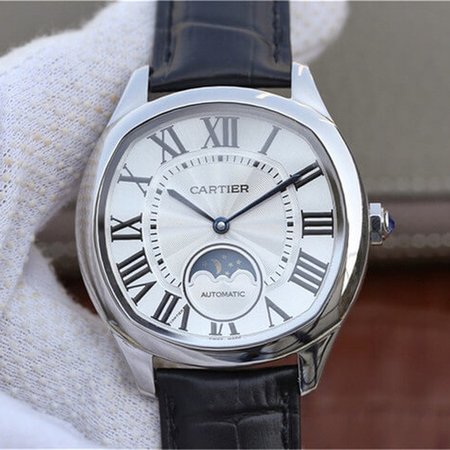 Drive De Cartier Moonphase WSNM0008 Black Strap