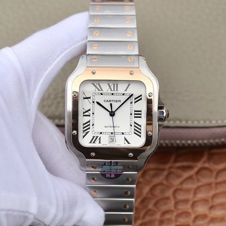 Cartier De Santos W2SA0006 BV Factory White Dial