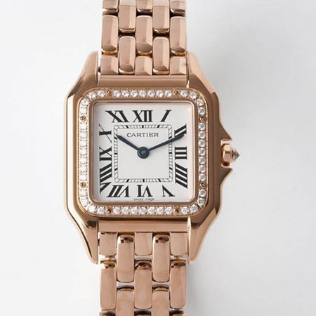 Panthere De Cartier WJPN0009 27MM BV Factory Rose Gold White Dial