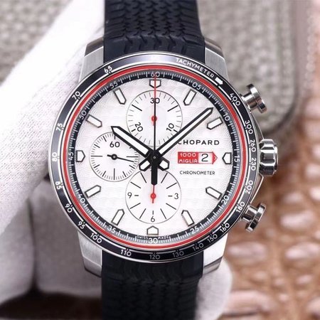 Chopard Classic Racing Mille Miglia GTS Chronograph 168571-3002 V7 Factory White Dial