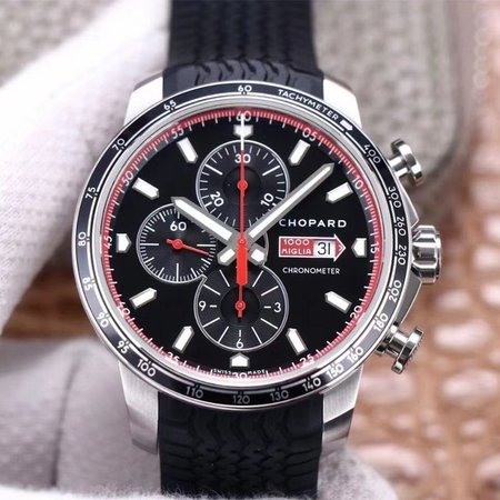 Chopard Classic Racing Mille Miglia GTS Chronograph 168571-3001 V7 Factory Black Dial