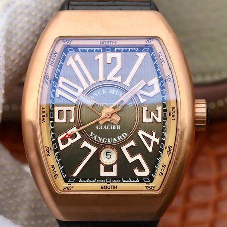 Franck Muller Vanguard V45-01 Gray Dial