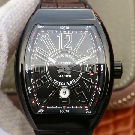 Franck Muller Vanguard V45-05 Black Dial