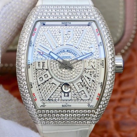 Franck Muller Vanguard V45.SC.DT.D.NBR.CD.5N.NR Diamond Dial