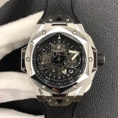 Hublot Big Bang Sang Bleu II 418.NX.1107.RX.MXM19 HB Factory Black Strap