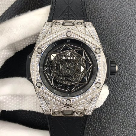 Hublot Big Bang 415.NX.1112.VR.1704.MXM17 WWF Factory Diamond Case