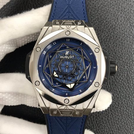 Hublot Big Bang 415.NX.7179.VR.MXM18 WWF Factory Blue Strap