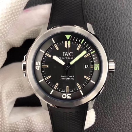 IWC Aquatimer IW329001 V6 Factory Black Strap