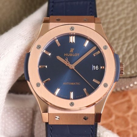 Hublot Classic Fusion 511.OX.7180.LR WWF Factory Blue Strap