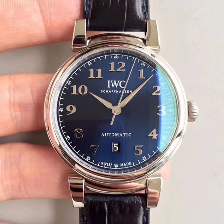 IWC Da Vinci Automatic IW356605 MKS Factory Blue Dial