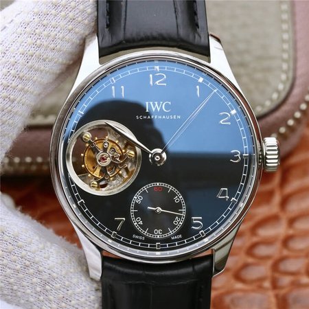 IWC Portuguese Tourbillon ZF Factory Black Strap