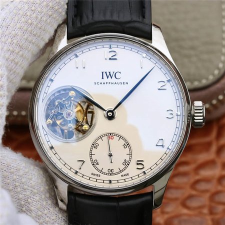 IWC Portuguese Tourbillon ZF Factory Black Strap