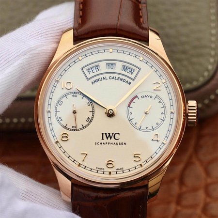 IWC Portugieser IW503504 ZF Factory Brown Strap