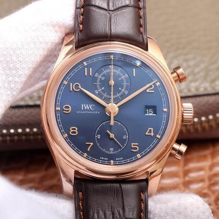 IWC Portugieser IW390305 ZF Factory Brown Strap