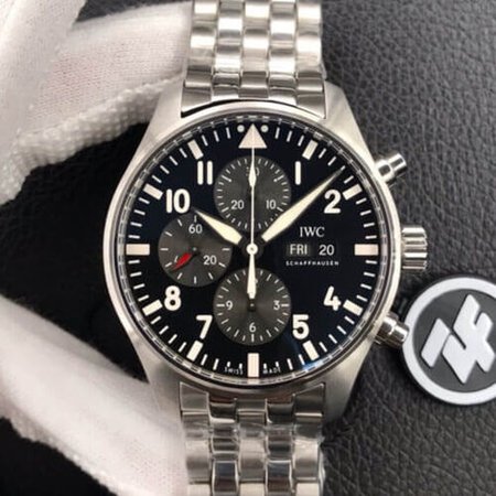 IWC Pilot IW377710 ZF Factory Stainless Steel Strap