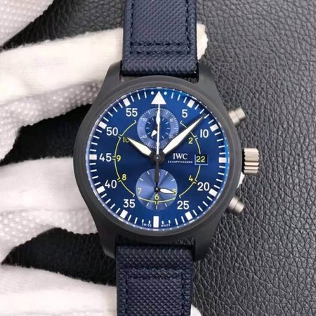 IWC Pilot IW389008 ZF Factory Blue Strap