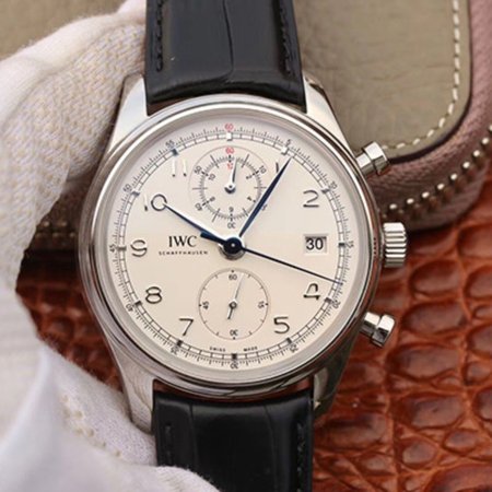 IWC Portugieser Chronograph Classic IW390403 ZF Factory White Dial