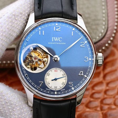 IWC Portuguese Tourbillon IW546302 ZF Factory Blue Dial