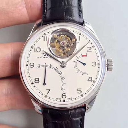 IWC Portugieser Tourbillon Mystere Retrograde IW504601 YL Factory White Dial